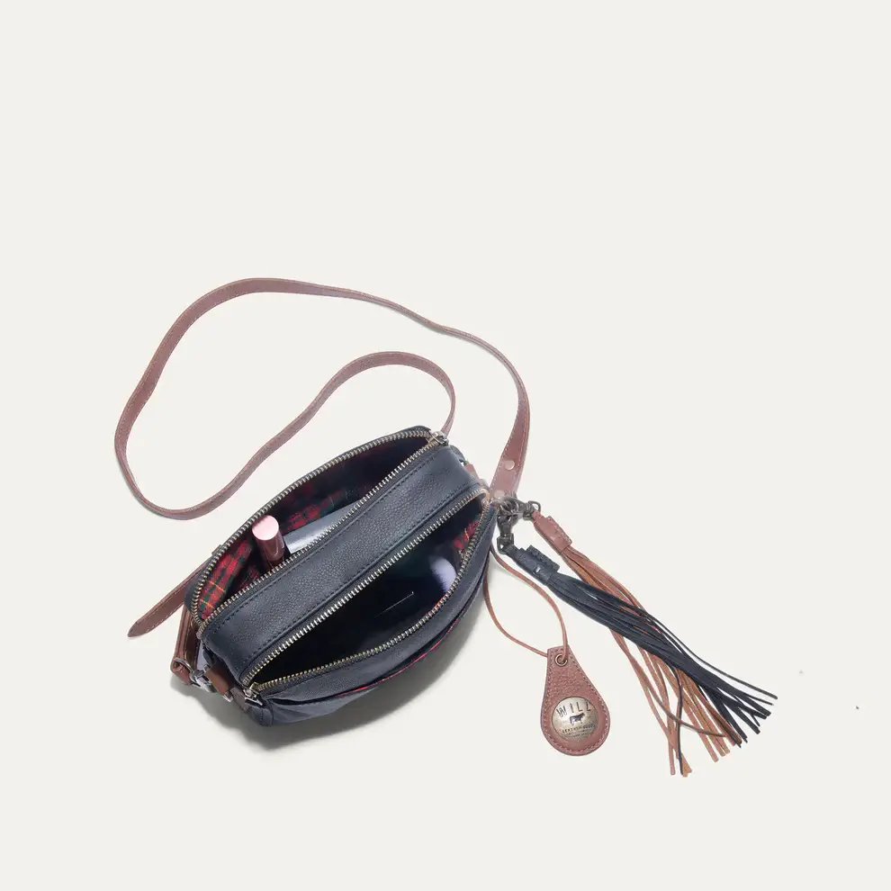 Everyday Double Zip Leather Crossbody - Image 3