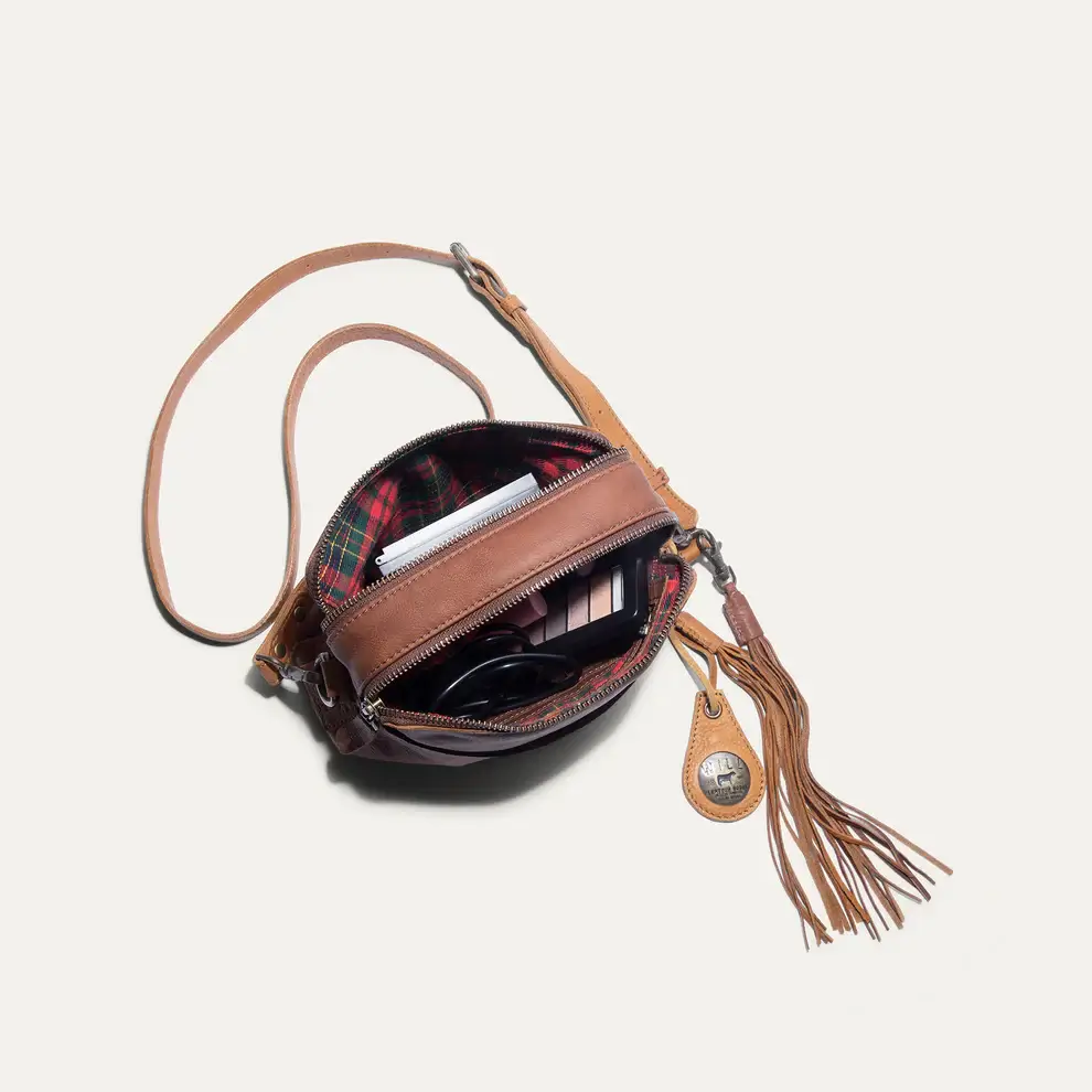 Everyday Double Zip Leather Crossbody - Image 2