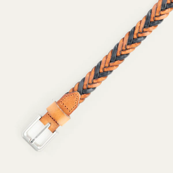 Two-Tone Five Strand Braided Belt - Image 2