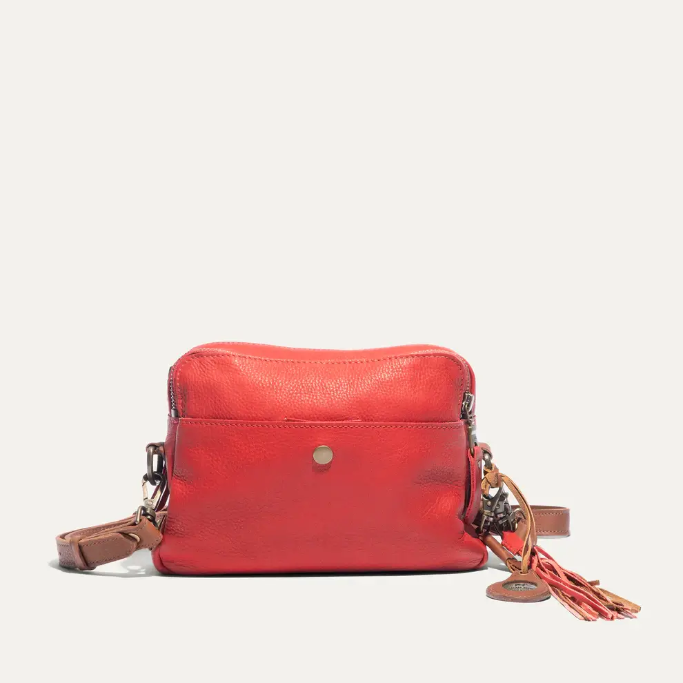 Everyday Double Zip Leather Crossbody - Image 5